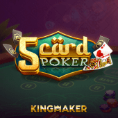 5 Card Poker table